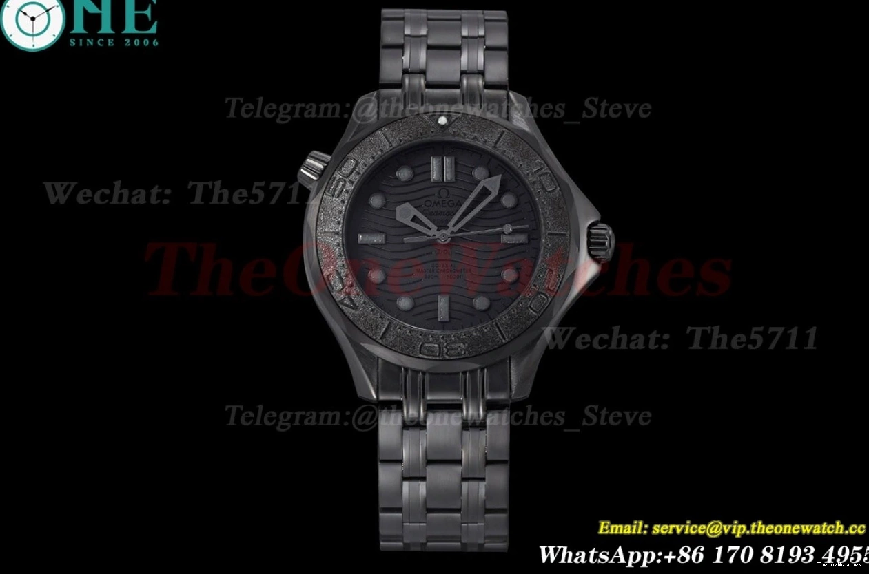 42mm PVD Seamaster Black MY8215 300m Dial PVD GDF 0130